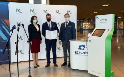 Podpisanie listu intencyjnego z Portem Lotniczym „Rzeszów-Jasionka” Sp. z o.o.